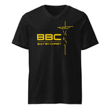 BUILT BY CHRIST-Genesis-Unisex Short Sleeve V-Neck T-Shirt